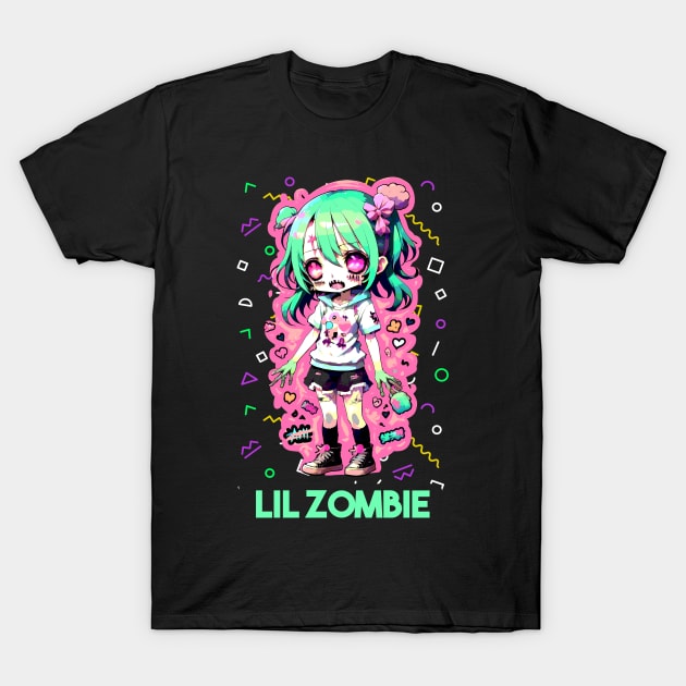 Lil Zombie T-Shirt by DeathAnarchy